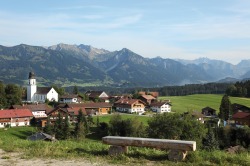 Ortsansicht Ofterschwang Dorf