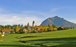 Blick auf Ofterschwang
