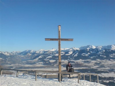 Ofterschwanger Horn im Winter
