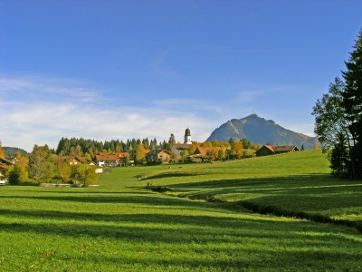 Blick auf Ofterschwang