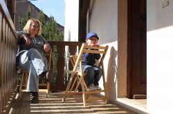 Morgensonne Balkon
