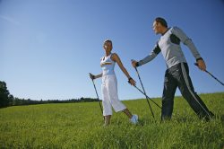 Sport Nordic Walking als idealer Sport im Rahmen der Kneipp'schen Lehre