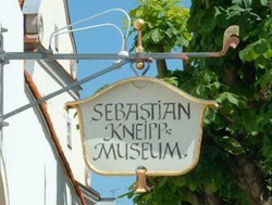 Kneipp Museum Schild des Kneipp Museums