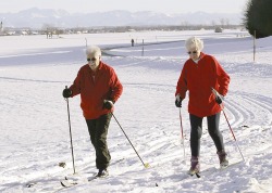 Langlaufloipe verschiedene Langlaufloipen mit einer Streckenlänge von 6 - 15 km, sowie eine Scatingspur von 3km stehen bei guten Schneeverhältnissen zur Verfügung