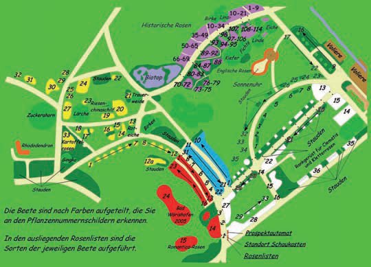 Plan Rosengarten Plan Rosengarten