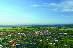luftbild Panoramabild über Bad Wörishofen