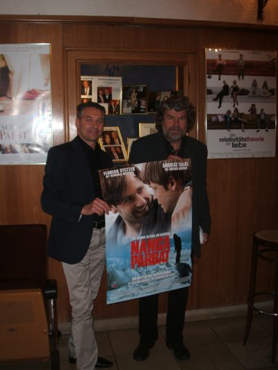 Reinhold Messner und Rudolf Huber Reinhold Messner und Rudolf Huber