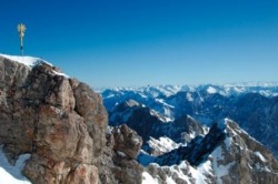 Zugspitze gipfelpanorama