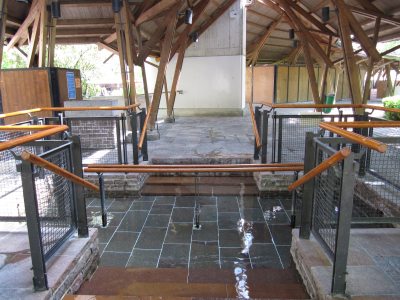 Wassertretstelle Kurhaus Pergola Wassertretstelle Kurhaus Pergola