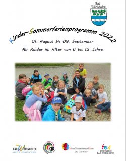 Bild Ferienprogramm 2022 Bild Ferienprogramm 2022 �