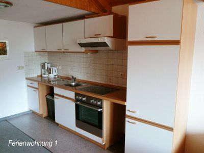 Küchenzeile - Ferienwohnung 1 Küchenzeile - Ferienwohnung 1