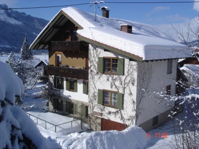 Hausansicht Winter Hausansicht Winter