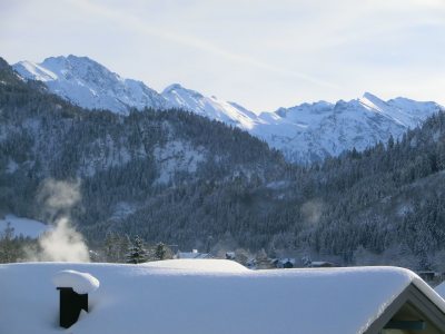 Ausblick vom Balkon Ausblick vom Balkon