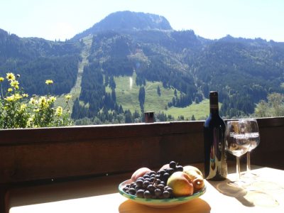 Ausblick vom Balkon Ausblick vom Balkon