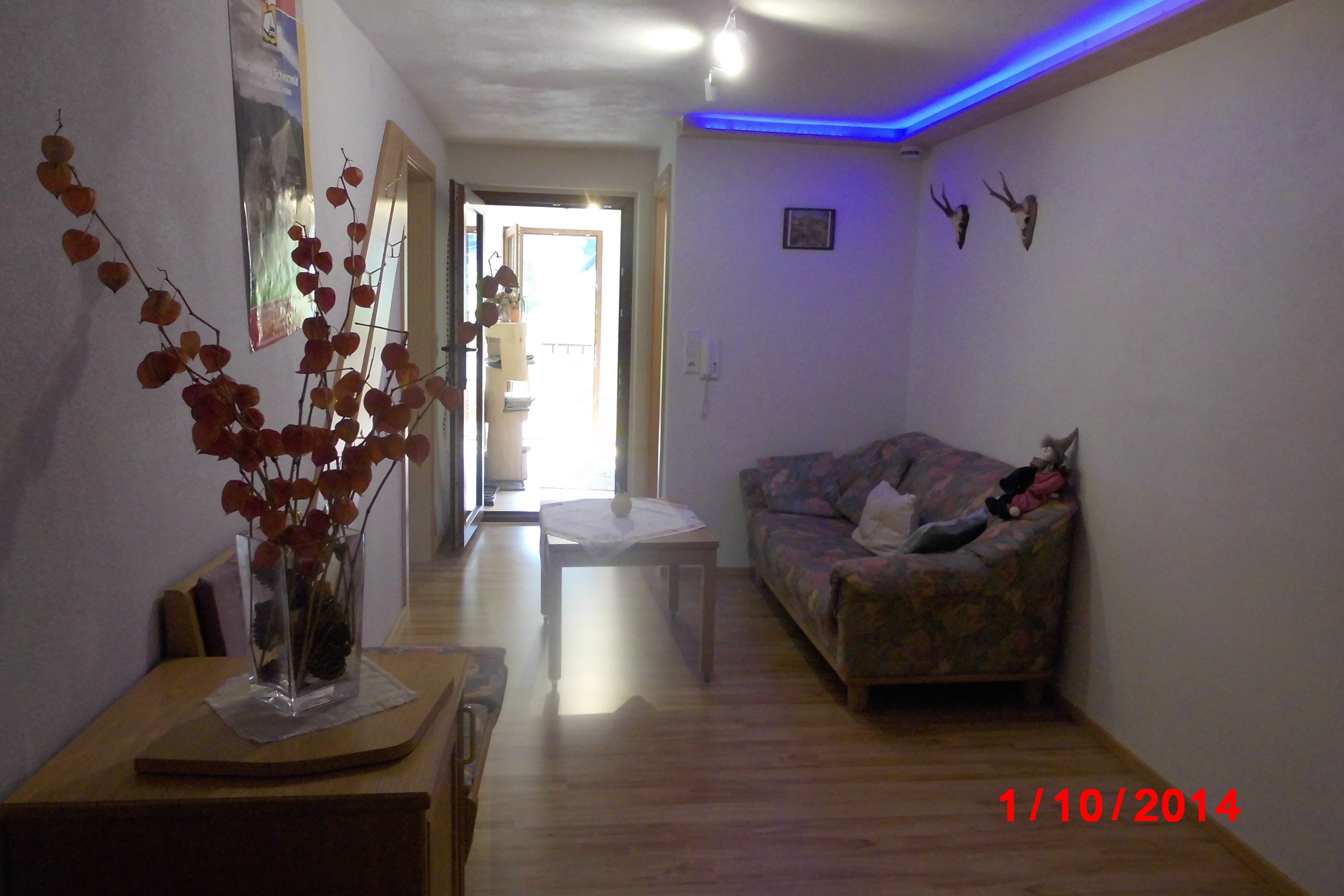 Wohnzimmer der FeWo Elzblick Wohnzimmer der FeWo Elzblick