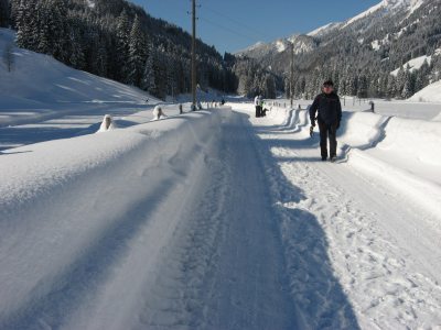 Winterwanderwege im Aubachtal Winterwanderwege im Aubachtal